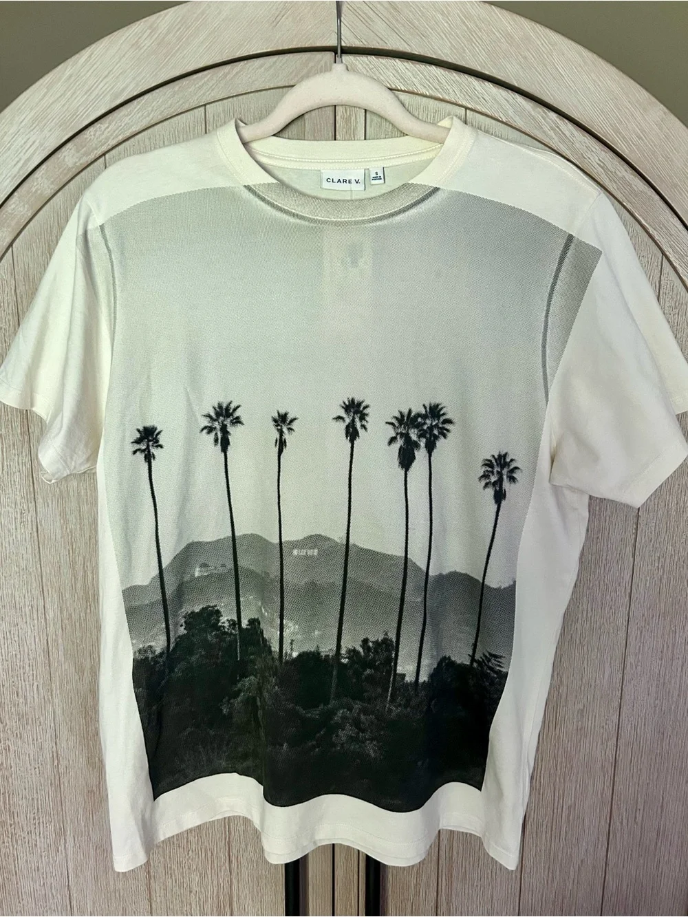 NWT - Clare V - Palm Hollywood Original Tee